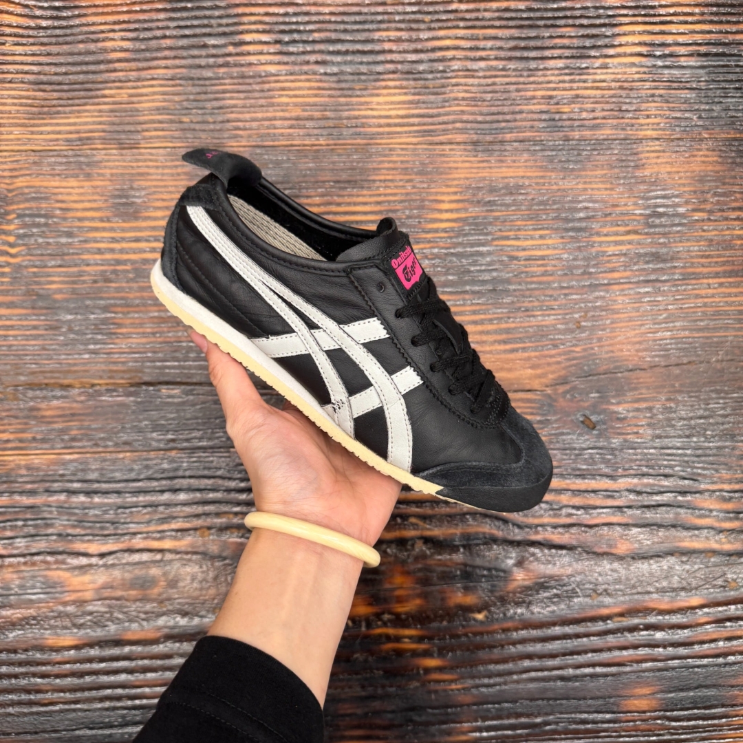 CS4416 - ONITSUKA TIGER MEXICO 66 BLACK GREY - 37
