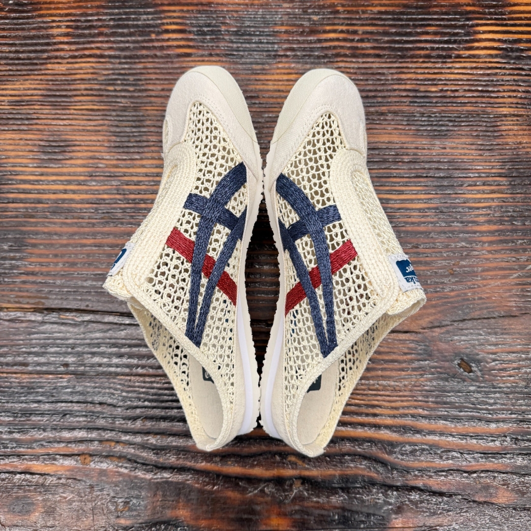 CS4434 - ONITSUKA TIGER MEXICO 66 SABOT WHITE BLUE DS FB - 39