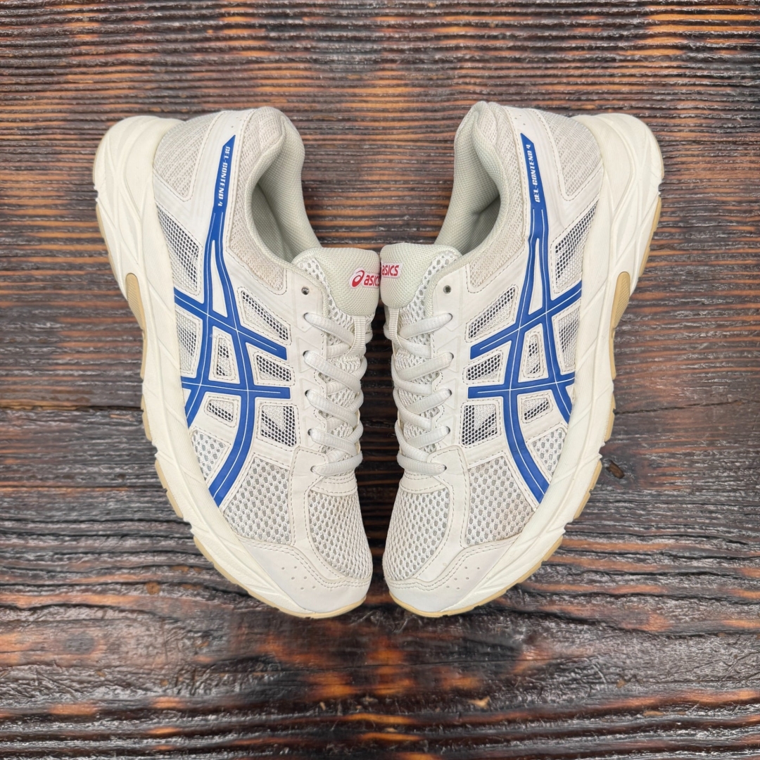 CS4439 - ASICS GEL CONTEND 4 WHITE BLUE - 40,5