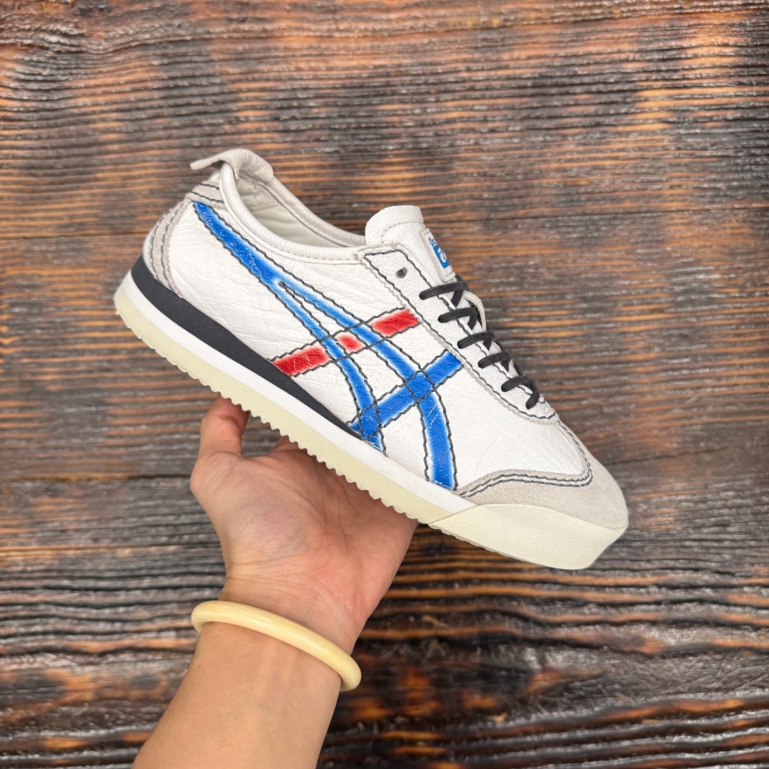 CS4470 - ONITSUKA TIGER SD PF WHITE DIRECTOIRE BLUE - 37