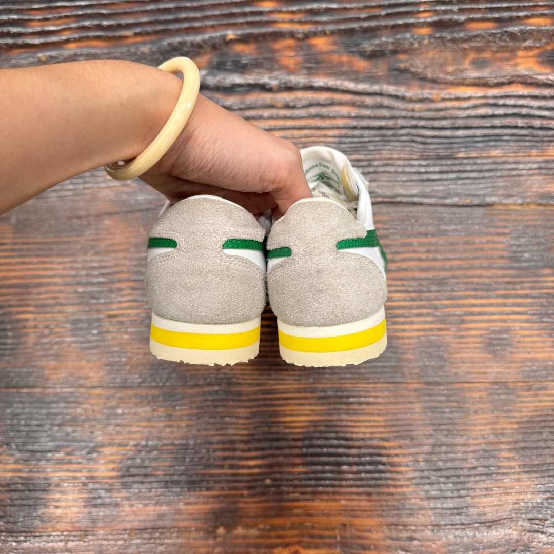 CS4477 - ONITSUKA TIGER CORSAIR WHITE GREEN - 36