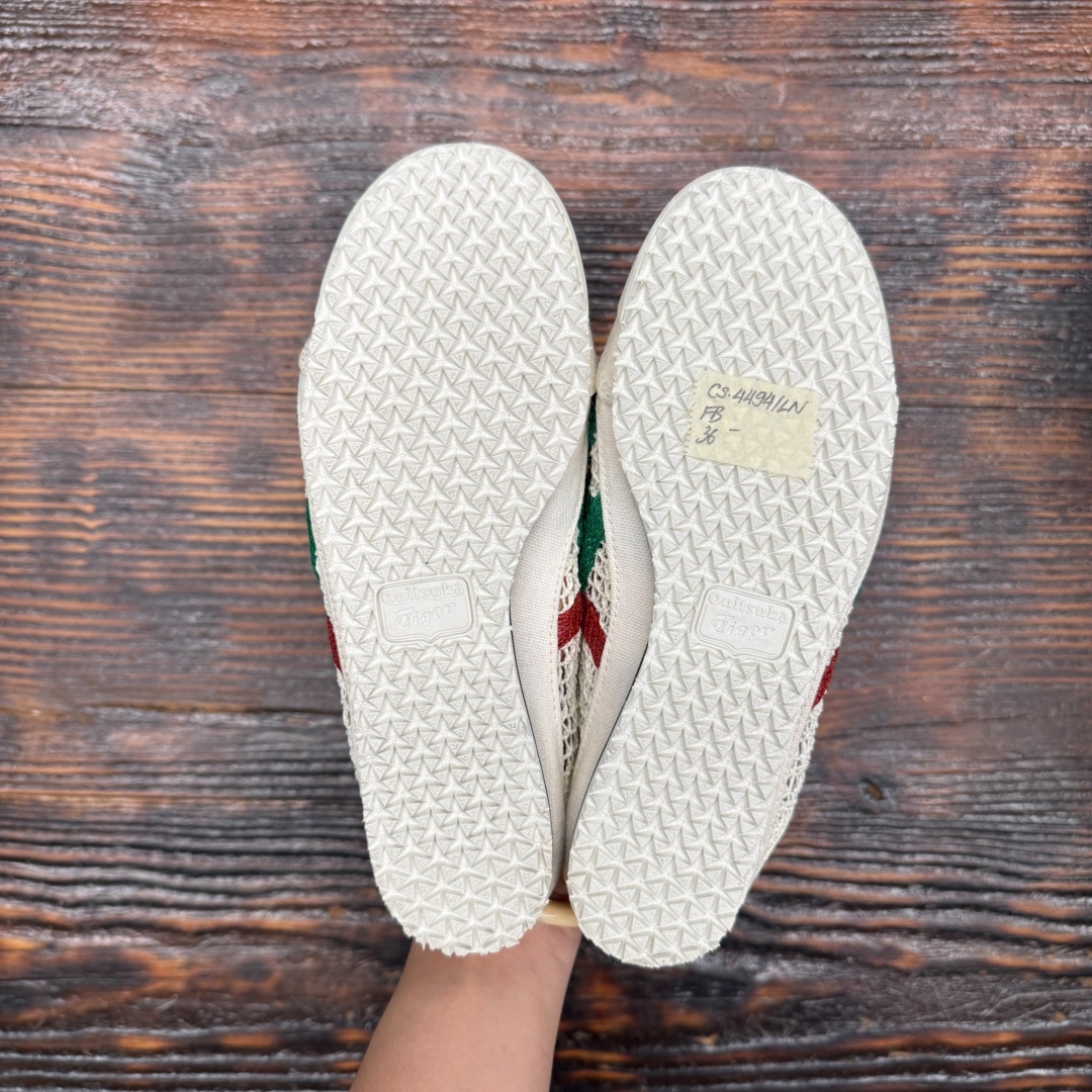 CS4494 - ONITSUKA TIGER MEXICO 66 SALBOT GREEN LN FB - 36