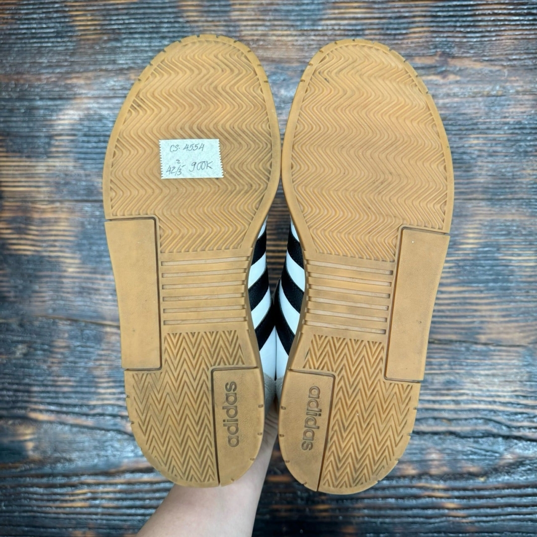 CS4554 - ADIDAS GRADAS WHITE BLACK GUM - 42,5