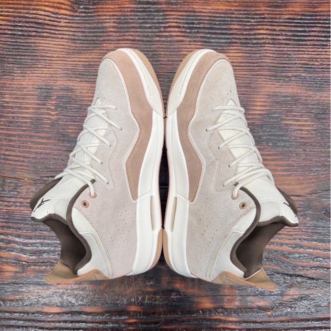 JD3279 - JORDAN COURT SIDE 23 KHAKI BROWN FB - 42