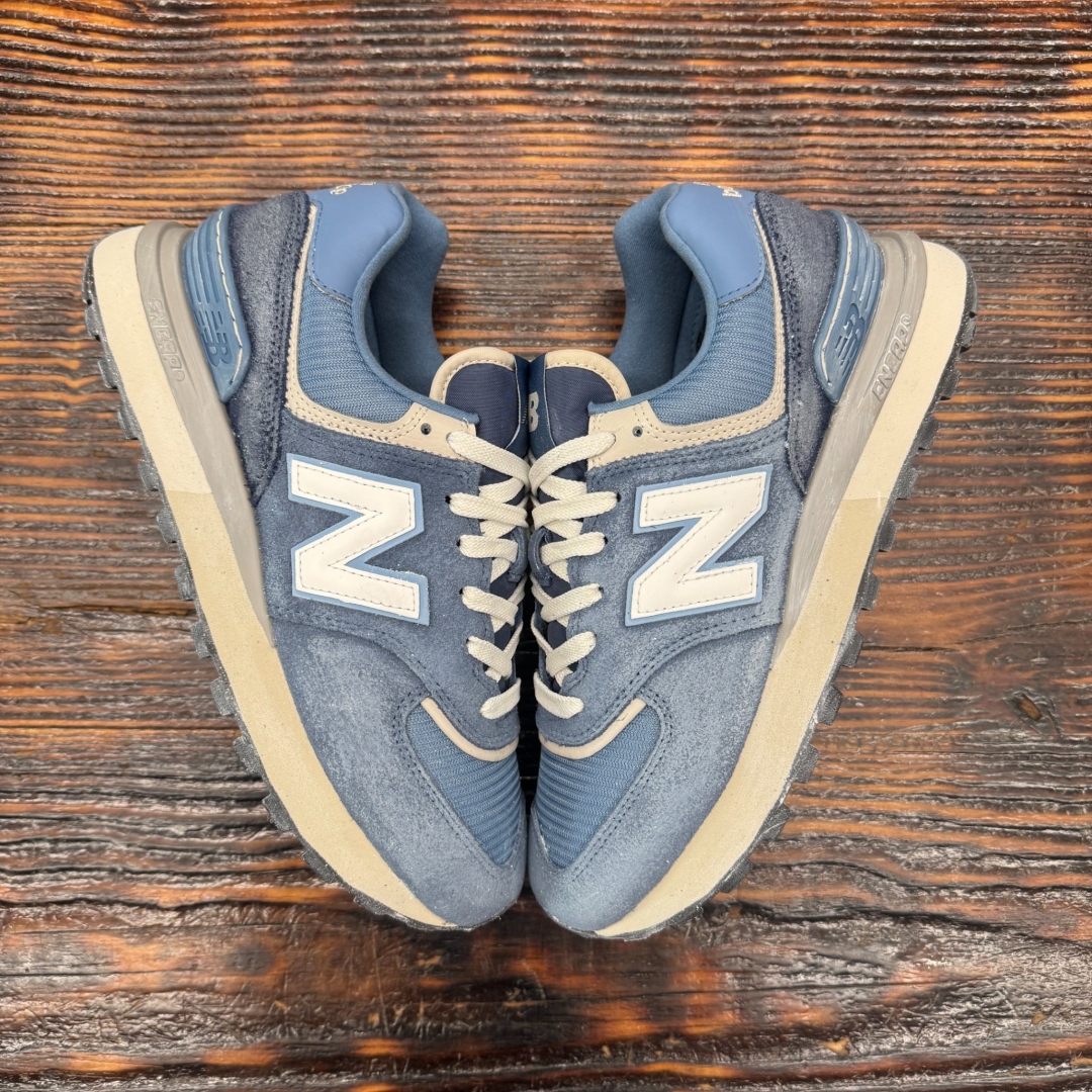 U574LGDI NEWBALANCE 574 BLUE WHITE DS FB