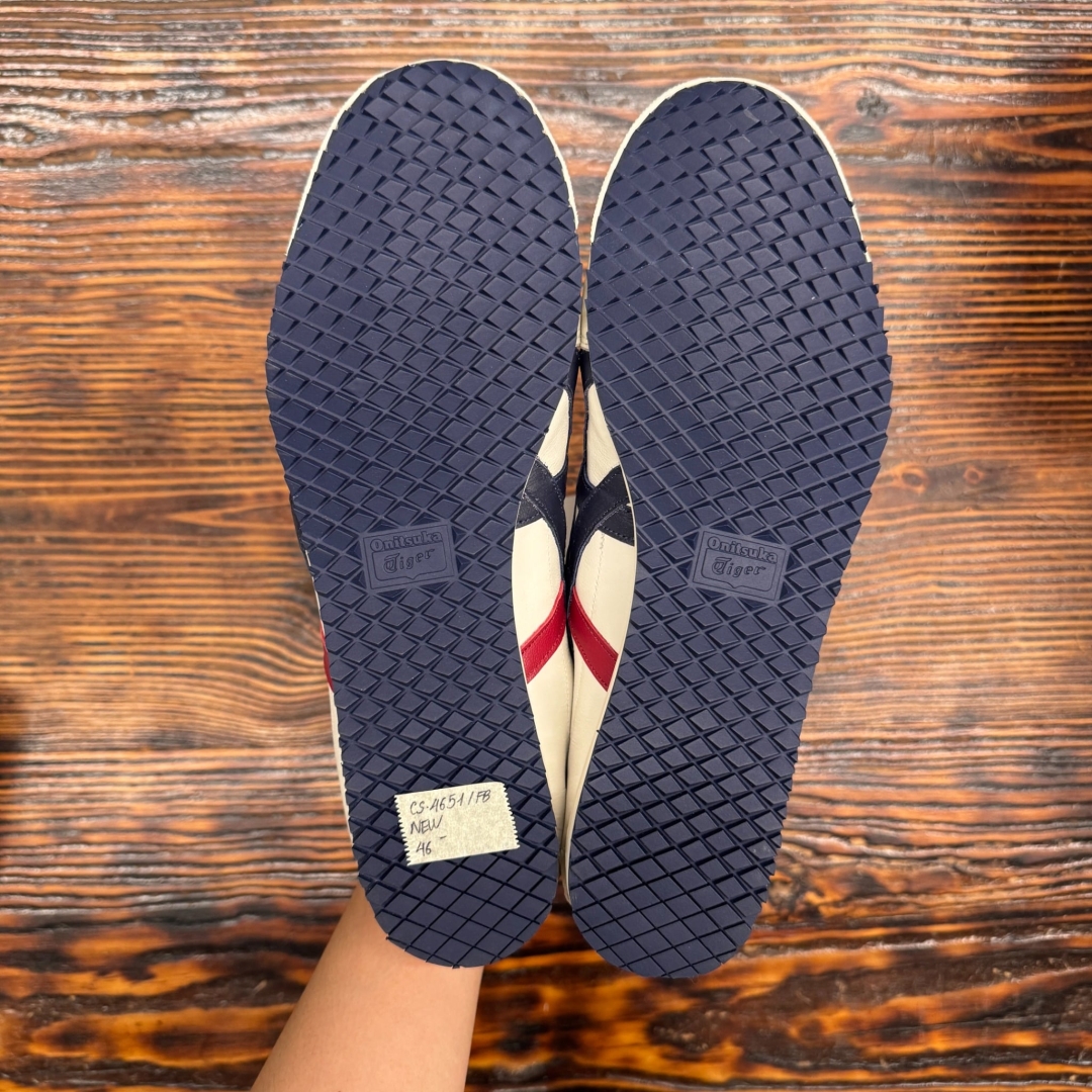 CS4651 - ONITSUKA TIGER MEXICO 66 SD CREAM PEACOAT DS FB - 46