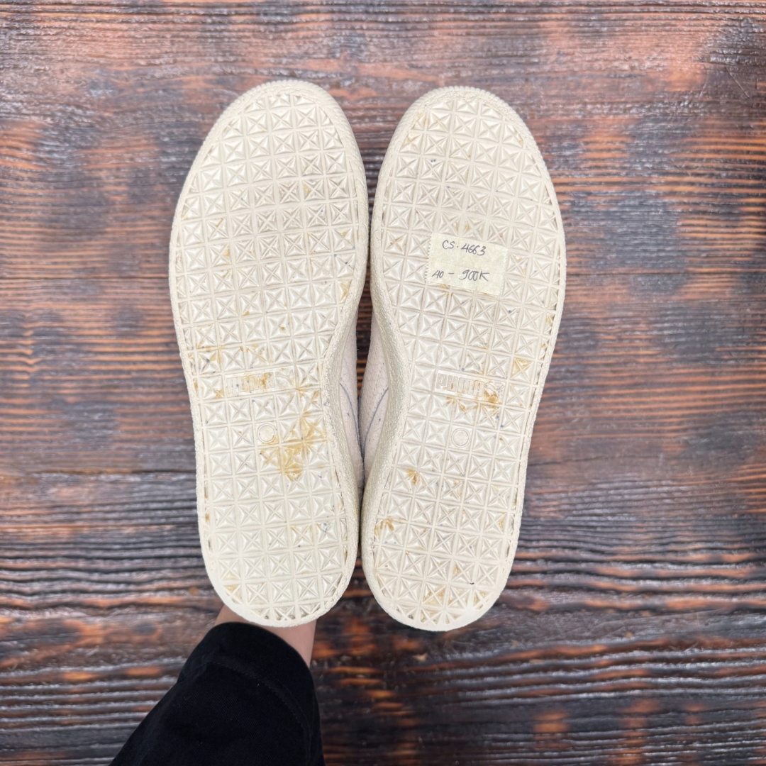 CS4663 - PUMA CLYDE WHITE SNAKE EMBROIDERY - 40