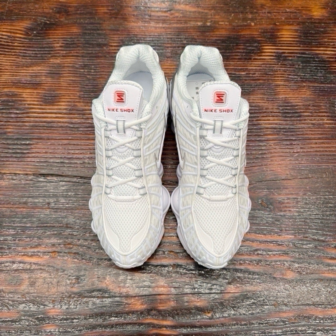 CS4727 - NIKE SHOX TL WHITE SILVER DS FB - 41