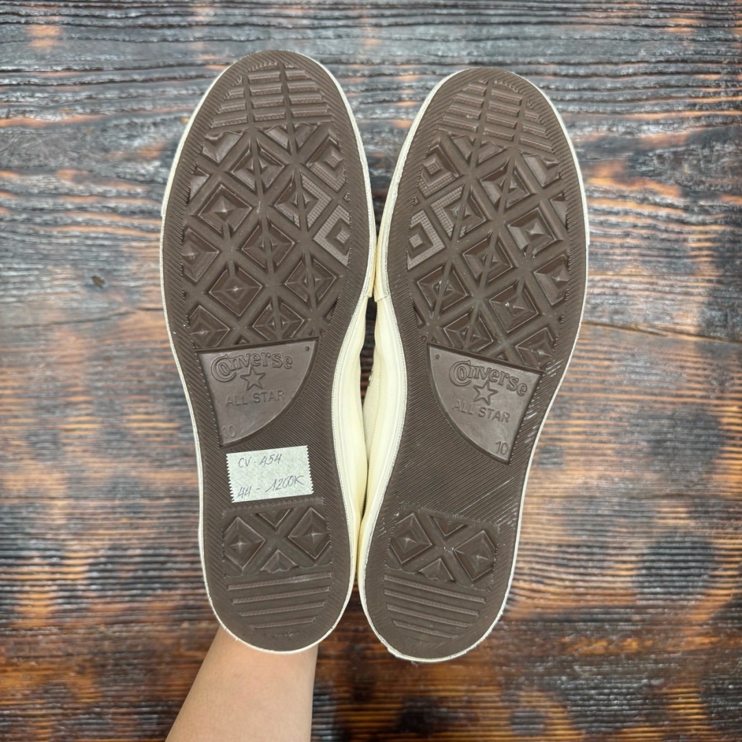 CV454 - CONVERSE LOW WHITE CDG - 44