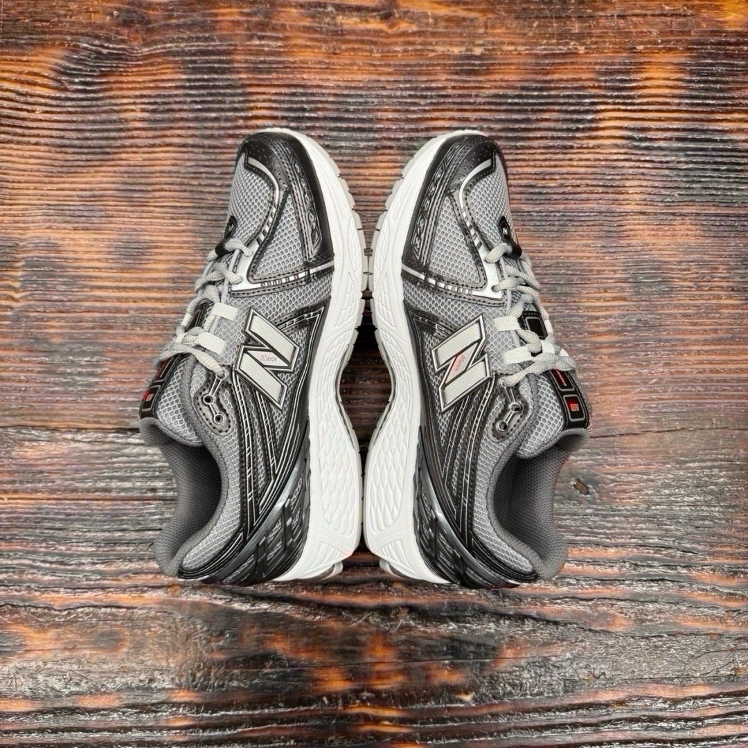 U1906RCO NEWBLANCE 1906 BLACK METALLIC URGENT RED SLATE DS FB - 41,5