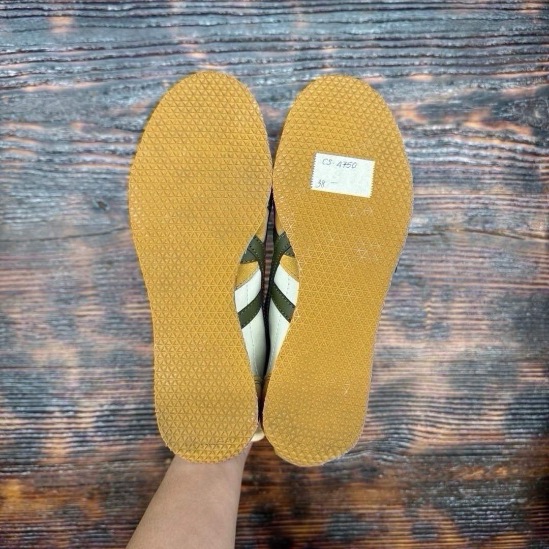 CS4750 - ONITSUKA TIGER RUNSPARK BEIGE OLIVE - 38
