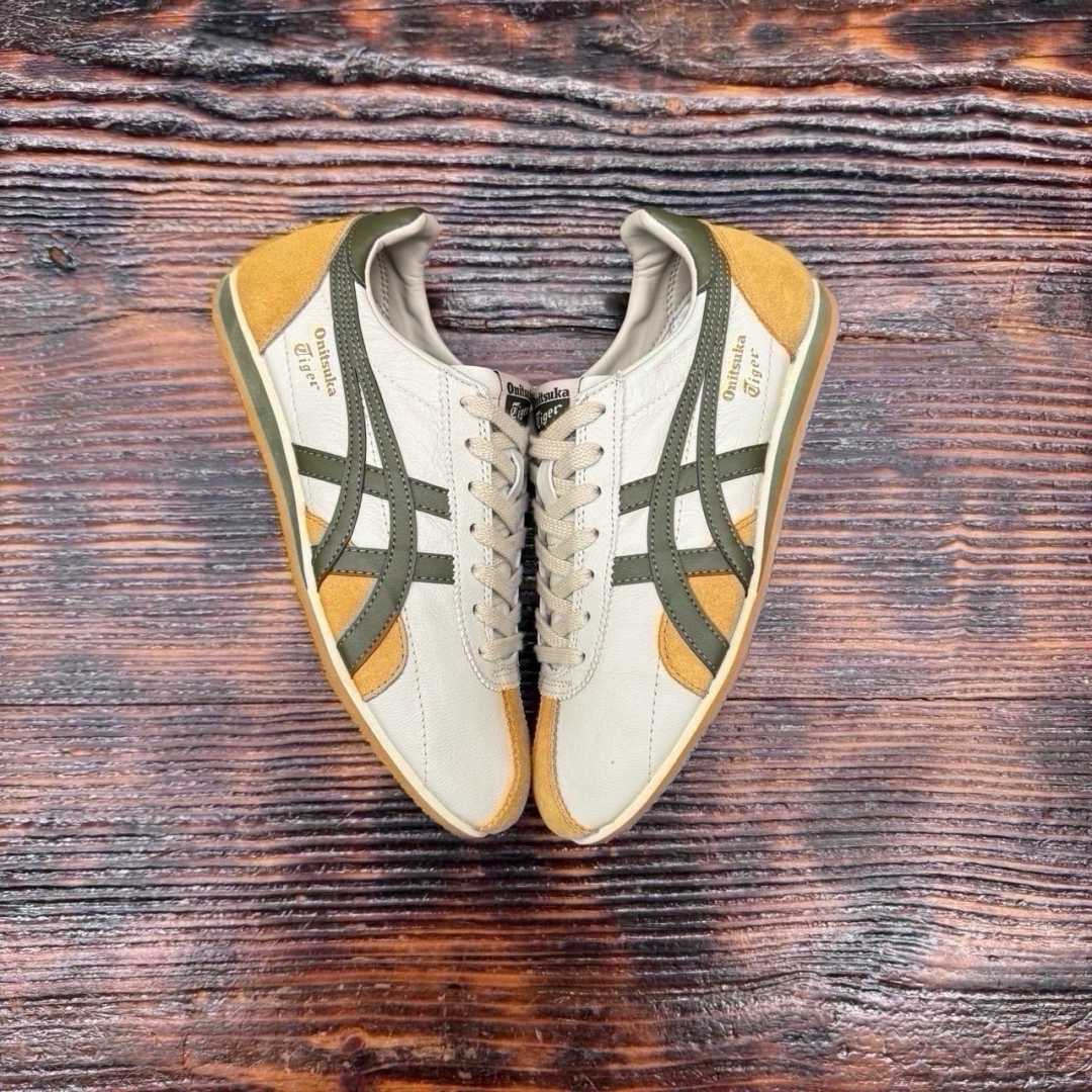 CS4750 - ONITSUKA TIGER RUNSPARK BEIGE OLIVE - 38