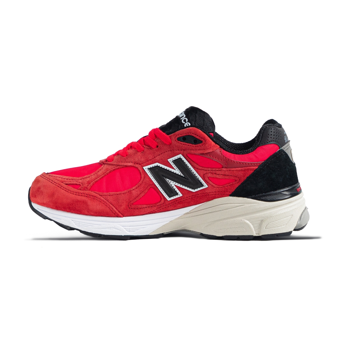 New Balance 990v3 Made In USA Red Suede - M990PL3