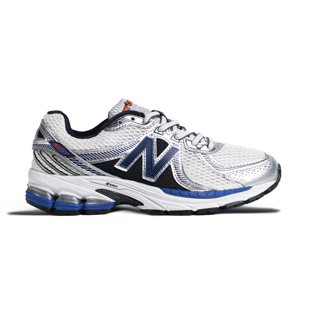 New Balance 860v2 White Team Royal Silver - ML860XB
