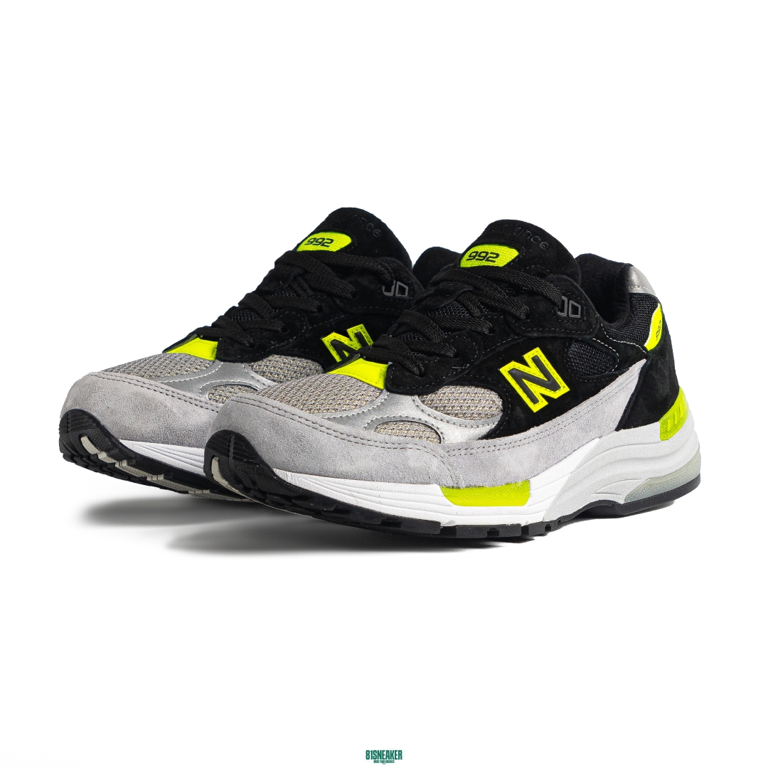 New Balance 992 MiUSA Black Grey Volt M992TQ