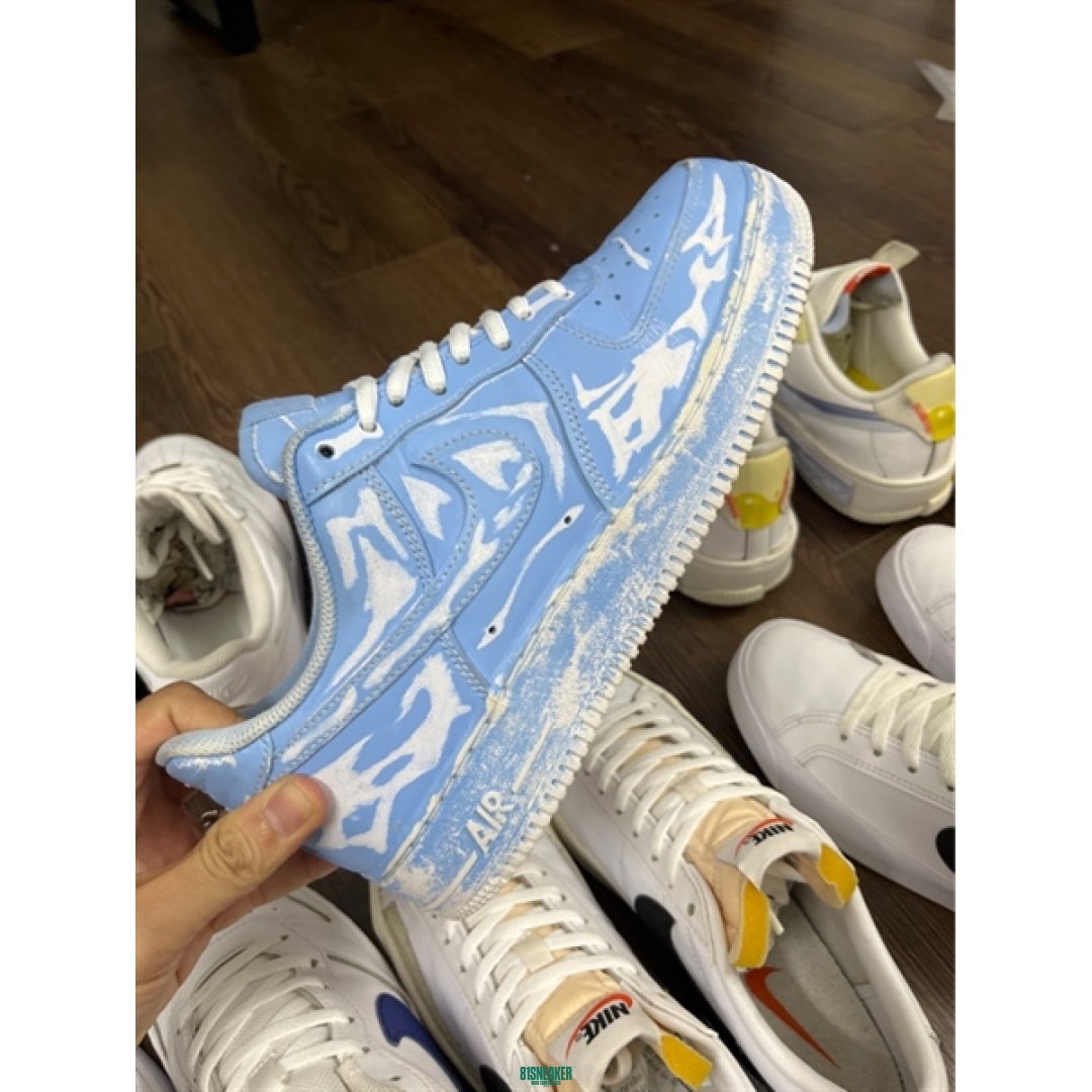 af2698 - AF1 Low White Custom - 42