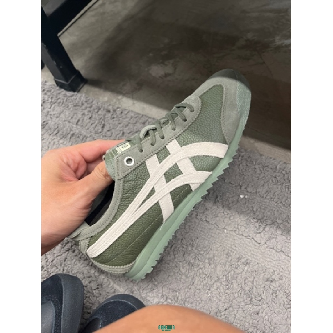 cs3983 - Onitsuka Tiger SD Vin Green Ivory DS FB - 36