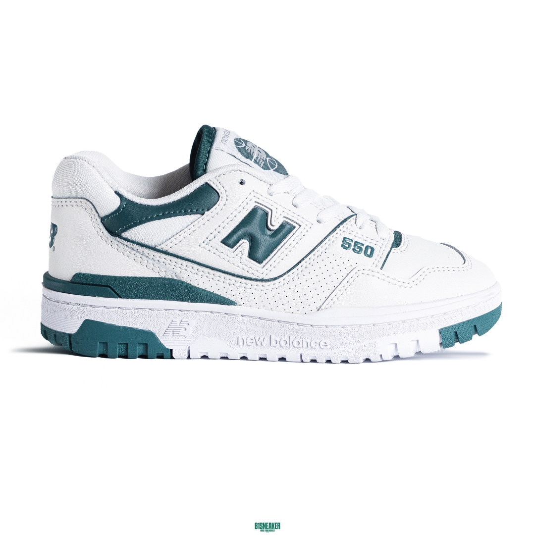 New Balance 550 WHITE GREEN - BBW550BI