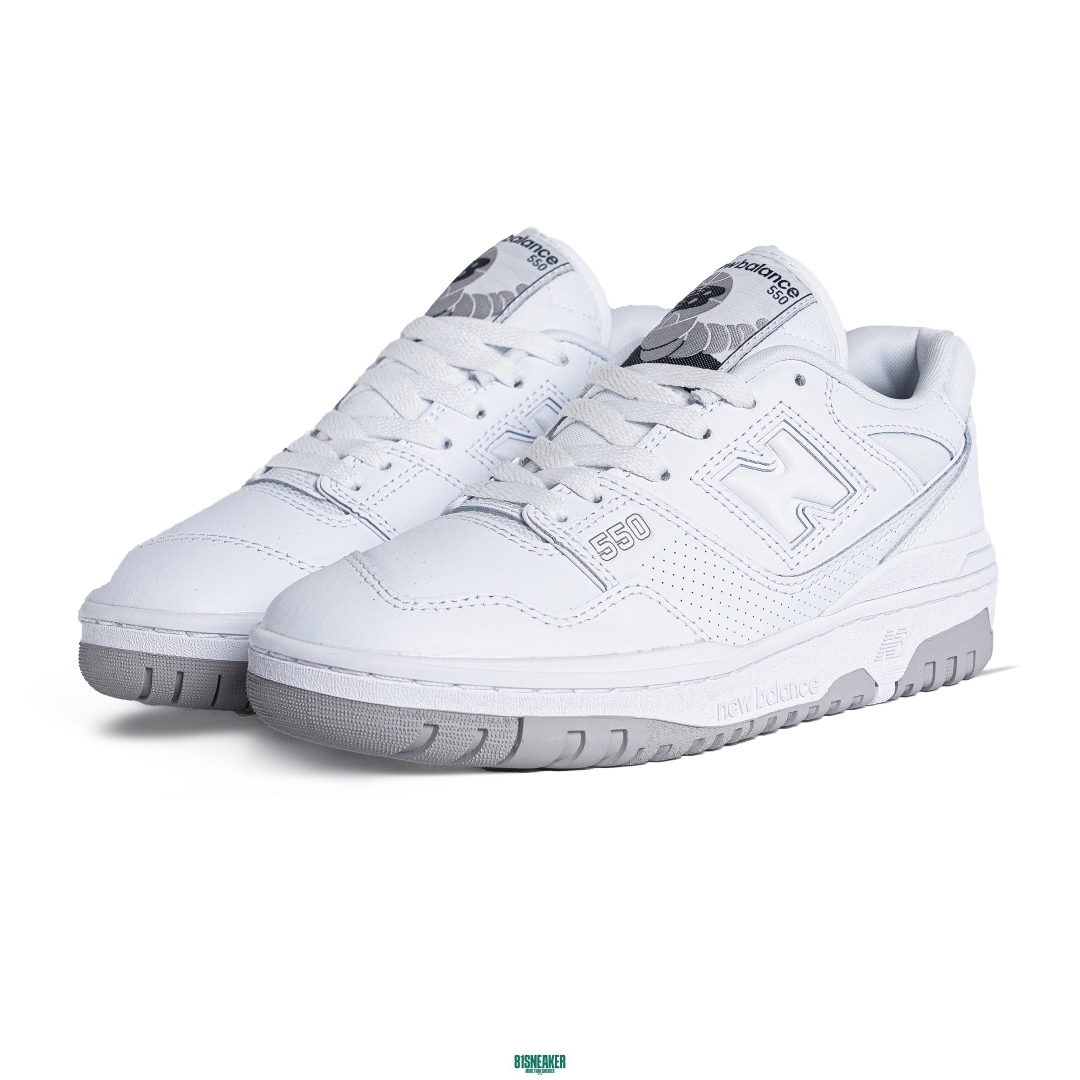 New Balance 550 White Grey - BB550PB1