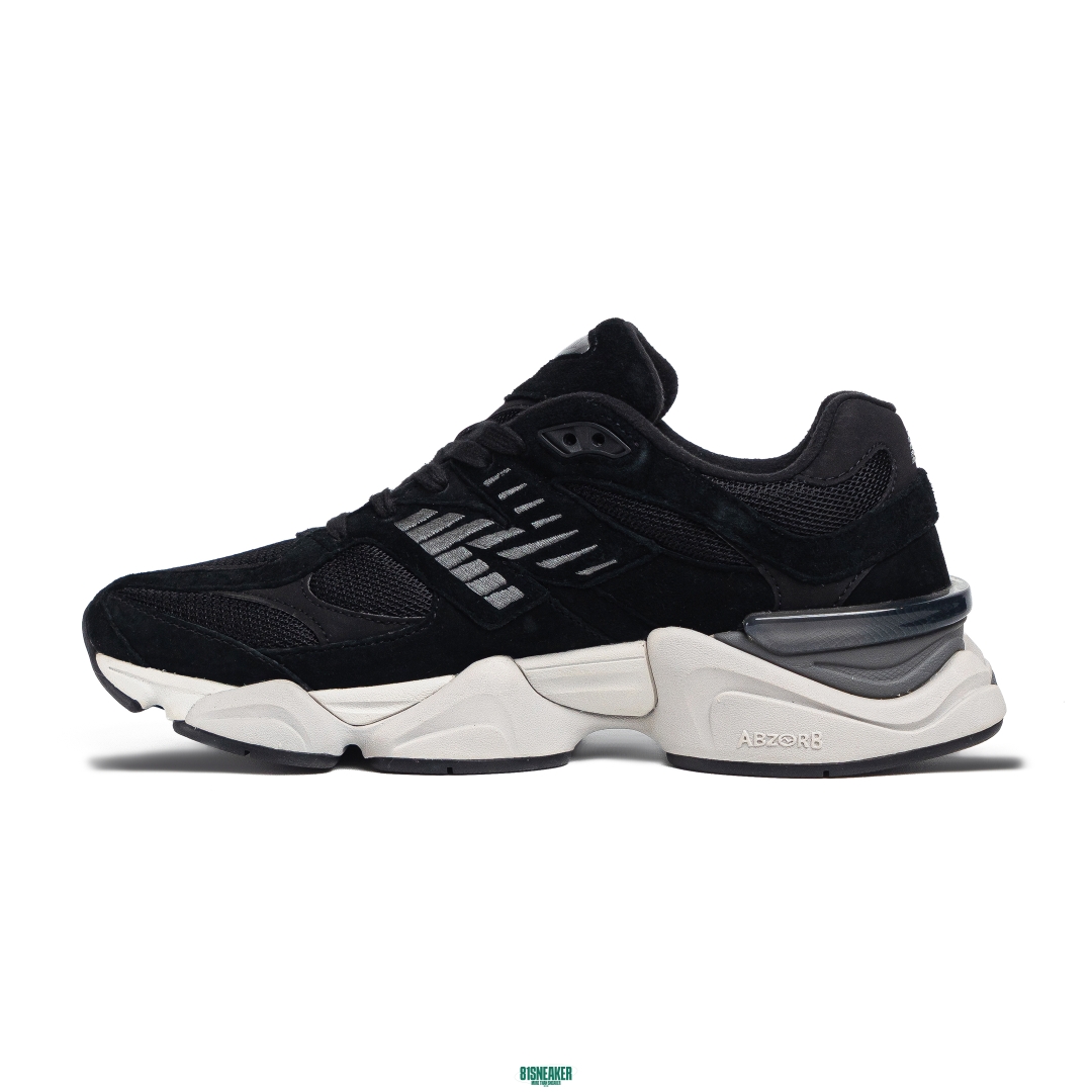 NEW BALANCE 9060 BLACK WHITE GREY U9060JBK