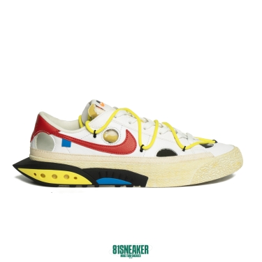 Nike Off White x Blazer Low White University Red DH7863-100