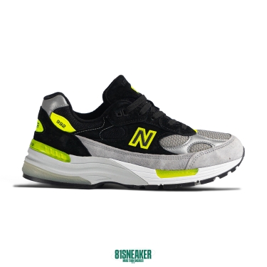 New Balance 992 MiUSA Black Grey Volt M992TQ