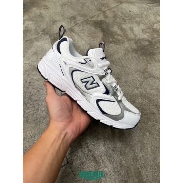 NBL408 WHITE NAVY DS