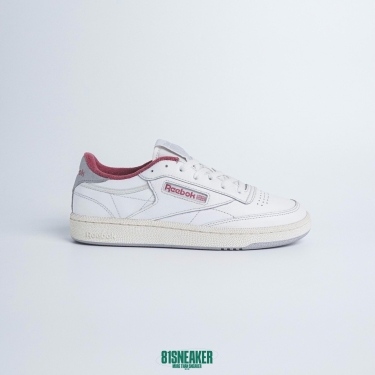 RB65 - Reebok Club C 85 White Red Ds - 40