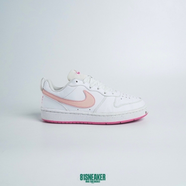 CS4034 - NIKE COURT BOROUGH WHITE PINK - 36,5