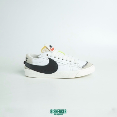 CS4303 - NIKE BLAZER LOW JUMBO WHITE BLACK - 37,5