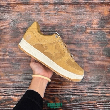 CS4745 - BAPE STA SUADE YELLOW DS FB - 7